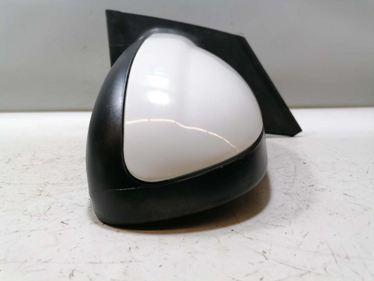 VW Fox original Au&szlig;enspiegel links manuell verstellbar LB9A Candyweiss Bj.2010